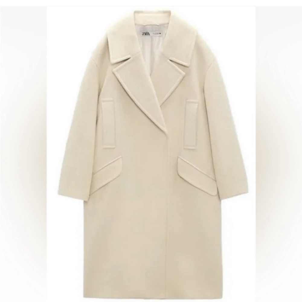Zara Cream Women's Coat